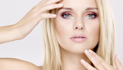 Visage jeune